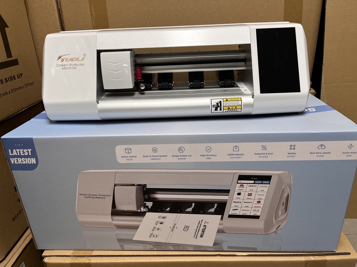 TinaTuoli's tweet image. 13 inch oem machine wholesale with good price ! 

☎️Tina +8613556809985  
👉wa.me/message/D6VVTW…  
✅Wechat ID : Tuoli-technology 
✨tuolitech.com

#hydrogelmachine #tuoli #screenprotectorcutter #filmcuttingplotter #smartfilmcutter #tpufilmcutter #LáminasdeHidrogel