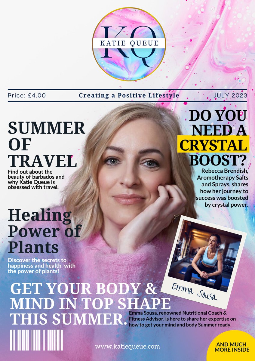 issuu.com/katiequeue/doc… excited to be featured in the summer issue of Katie Queue magazine