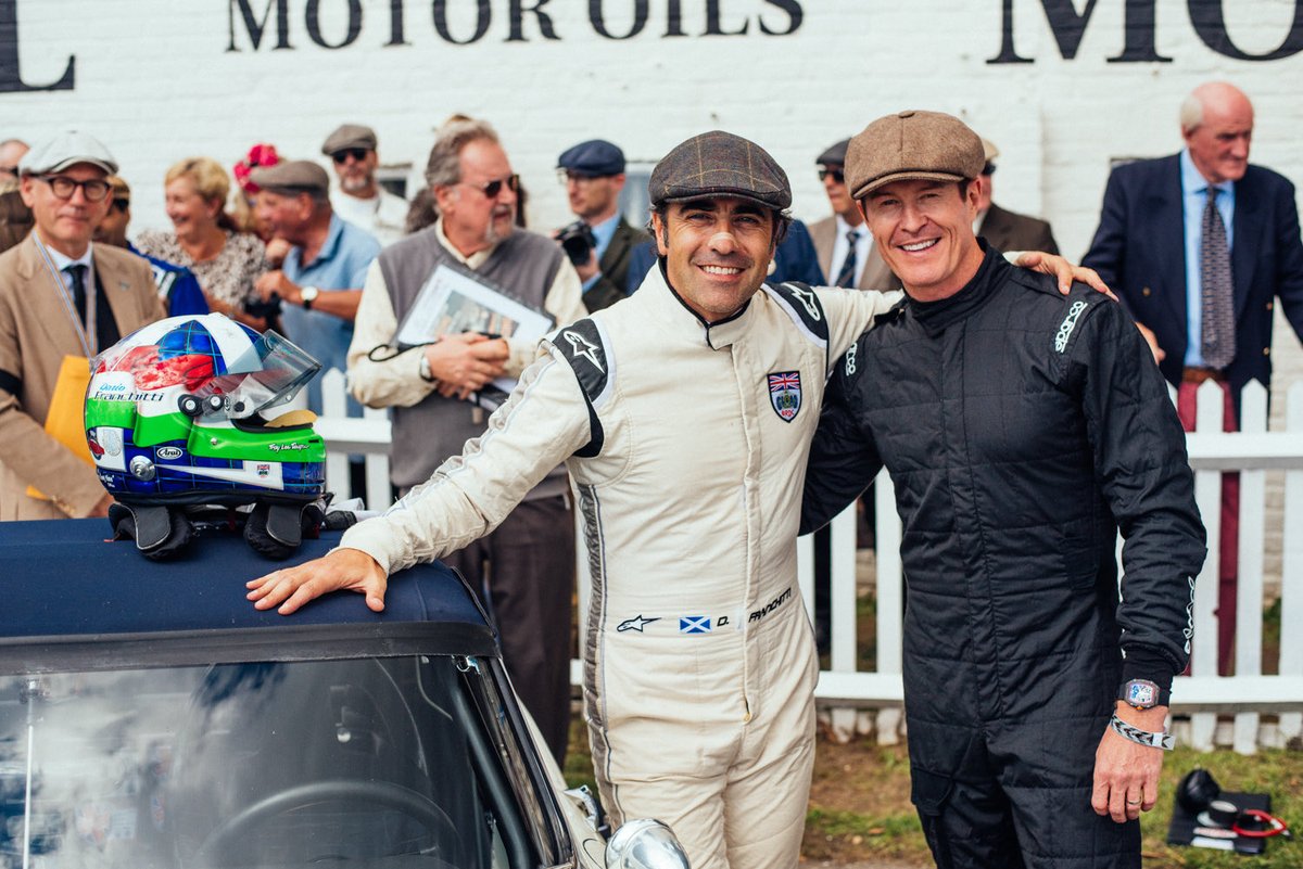 Happy birthday to my brother and teammate @scottdixon9 I think the world of him both as a driver and a person. I even named the colour of my Singer after him but that’s another story! A couple of wins this weekend would be a good way to celebrate. Nice cameo @AndyBrown910