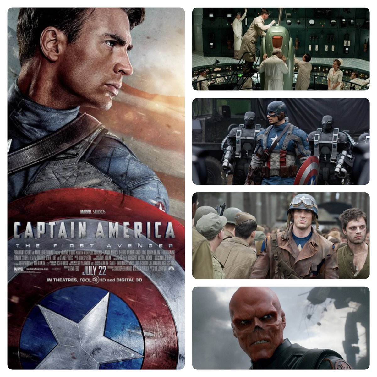 Captain America: The First Avenger celebrates it's 12nd anniversary today
#captainamerica #captainamericathefirstavenger
#steverogers #redskull
#bestmovies #bestfilm #classicmovie #classicfilm #paramount #paramountpictures #paramountstudios #marvel #mcu #mcufans #mcumovies