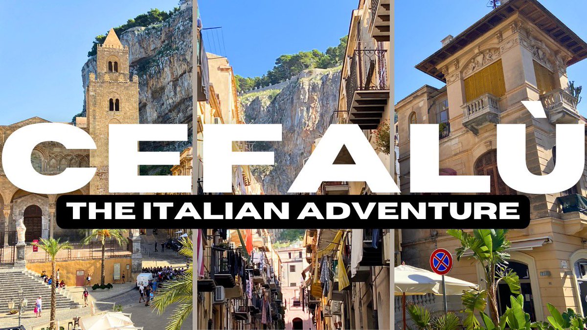 This episode we are in the beautiful holiday town of Cefalù along the northern coast of Sicily. Watch here: youtu.be/W2iDw3-LYOk! #cefalù #cefalu #sicilia #sicily🇮🇹 #sicilytravel #sicily #italy #italytravel #italytrip #italia #italy🇮🇹