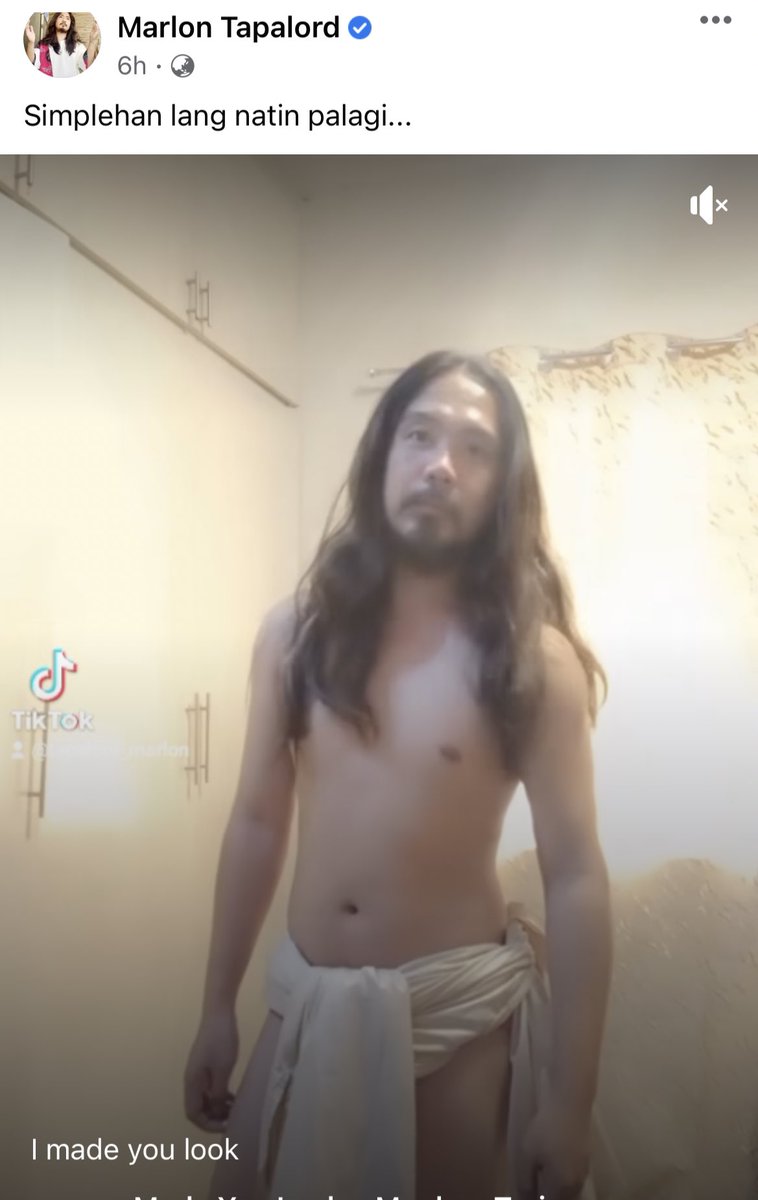 iamrodafrog's tweet photo. The recent tapa lord shtick exposes the truth behind the public outrage against Pura Luka Vega’s performance — that their faith was offended, not because of the performance, but because a gay person plays jesus in drag. 

Tapa Lord and Pura Luka should collab. 😁 https://t.co/2OW0ZhYT23