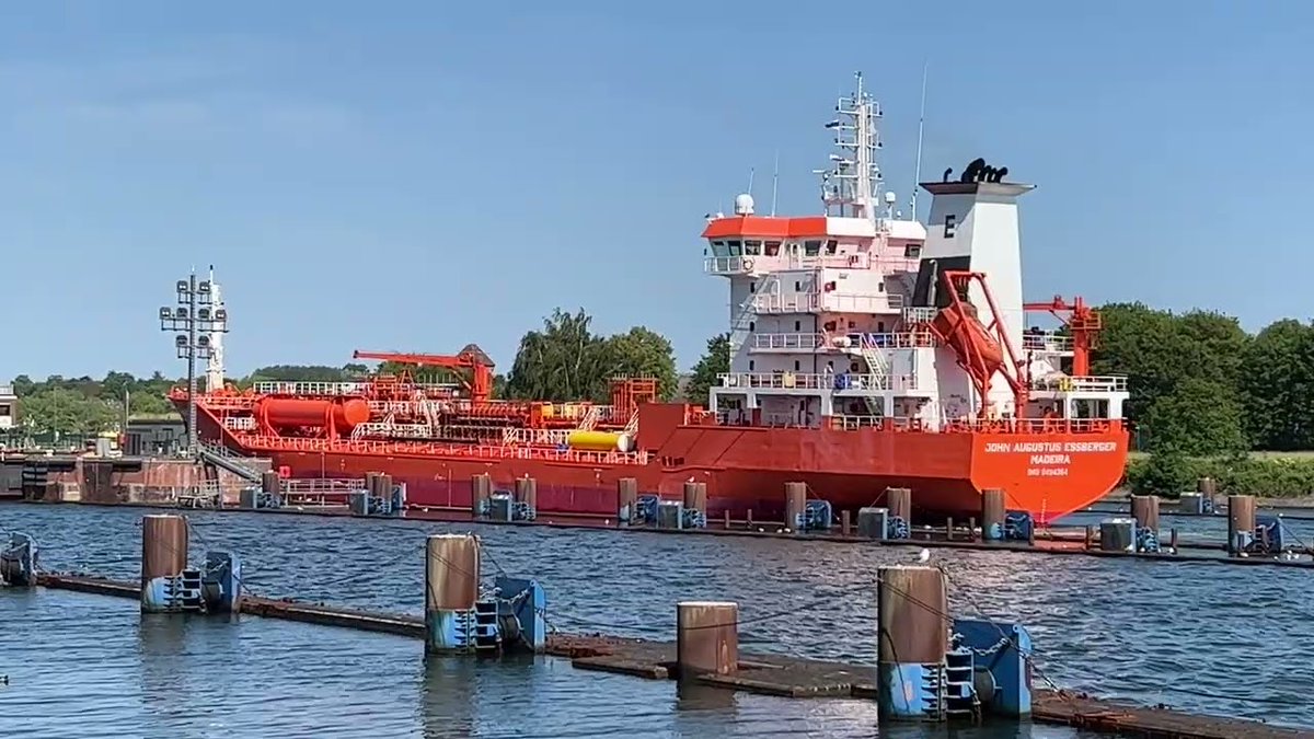Schiffe Nord-Ostsee-Kanal tweet media