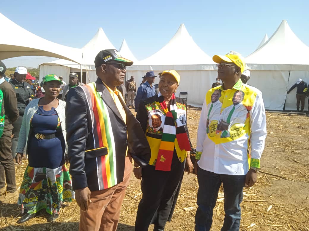PaidamoyoMutsv1's tweet photo. Today we are at
@ZANUPF_Official
Presidential Star Rally at Centenary Country Club ground. President Mnangagwa is expected to address MashCentral Provincial rally! #EDPfeeeee #ZanuPFPfeeeee https://t.co/AK8u1B4oAK
