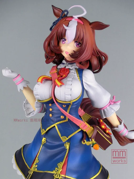 7/30開催・WF2023夏で再版するメイショウドトウのGKです。 業者生産・瞳デカール・表情替えパーツ等付属します。 #WF2023S #ウマ娘