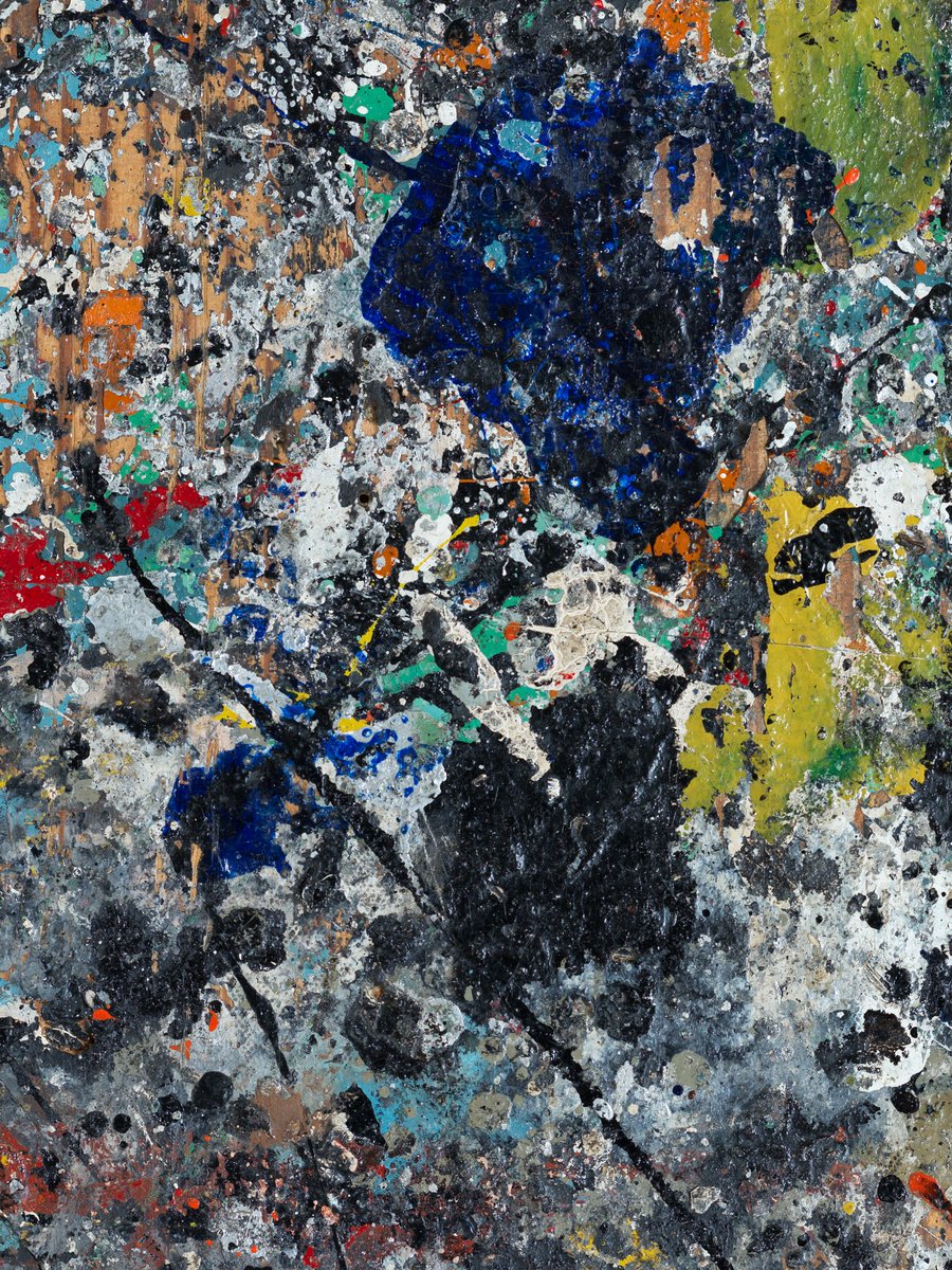 chilly_jpgs's tweet photo. ICONIC NFT
x Jackson Pollock Studio
"People said Pollock's work was not art. People said digital NFT art is not art"
◻️ Pollock's paint-stained studio floor
◻️ "Studio 01-04" = digital artifacts
◻️ Ed. of 100 + 25 (set)
"Studio 04" is now part of my collection. #BeyondTheEdge https://t.co/EYOUnNkVSR