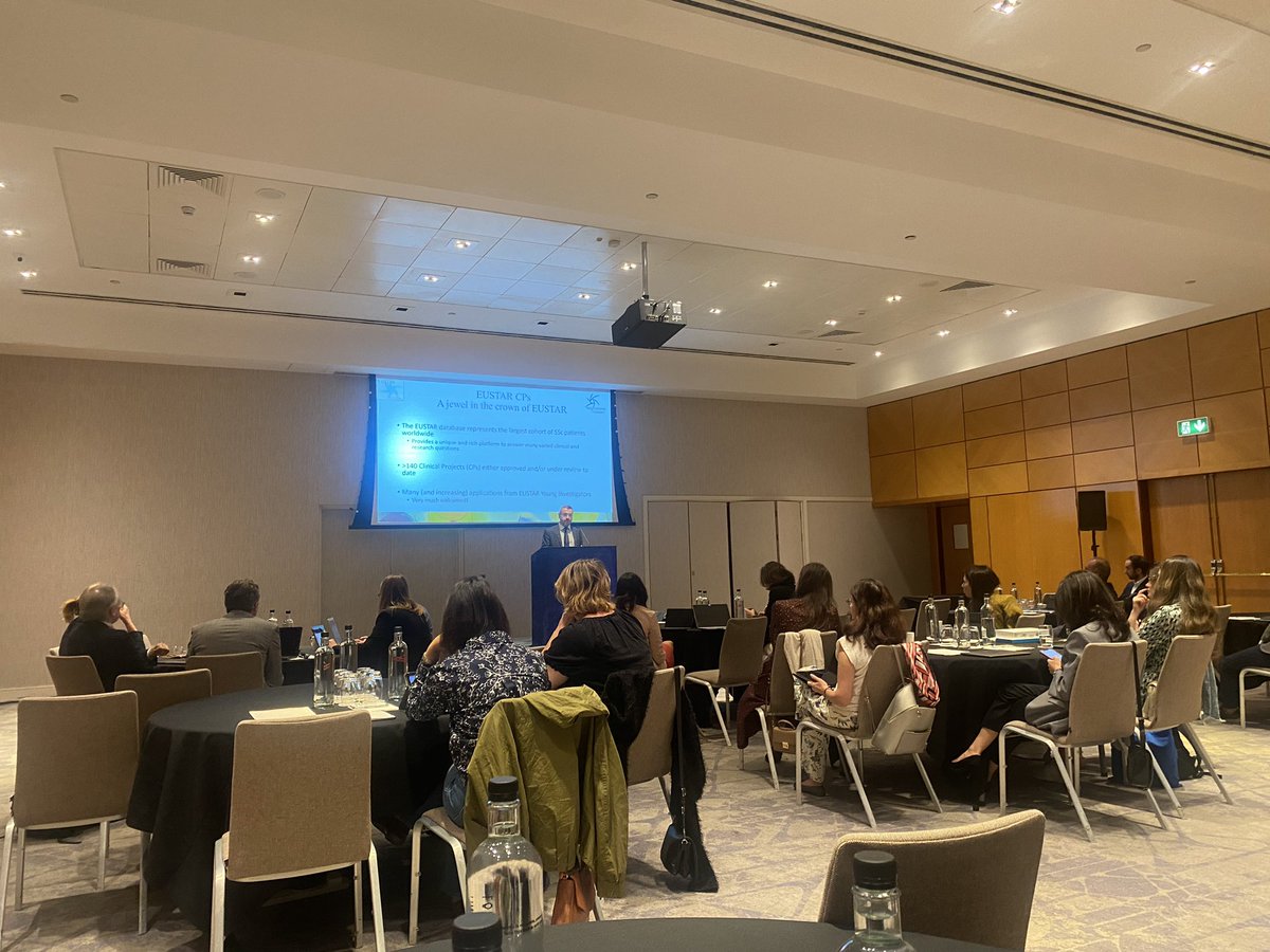 World Scleroderma Foundation (@worldsclerofnd) on Twitter photo <a href="/EUSTAR_org/">EUSTAR</a> Investigator Meeting
👩💻🧑💻🧑⚕️👨⚕️ Clinical Projects and PAES Dr. Michael Hughes - Live inclusion of patient data Dr. Maria Grazie Lazzaroni <a href="/LazzaroniM/">Maria Grazia Lazzaroni</a> & Dr. Corrado Campochiaro <a href="/CampochiaroCor/">Corrado Campochiaro</a> <a href="/EUSTAR_org/">EUSTAR</a> Investigator Meeting
👩💻🧑💻🧑⚕️👨⚕️ Clinical Projects and PAES Dr. Michael Hughes - Live inclusion of patient data Dr. Maria Grazie Lazzaroni <a href="/LazzaroniM/">Maria Grazia Lazzaroni</a> & Dr. Corrado Campochiaro <a href="/CampochiaroCor/">Corrado Campochiaro</a>