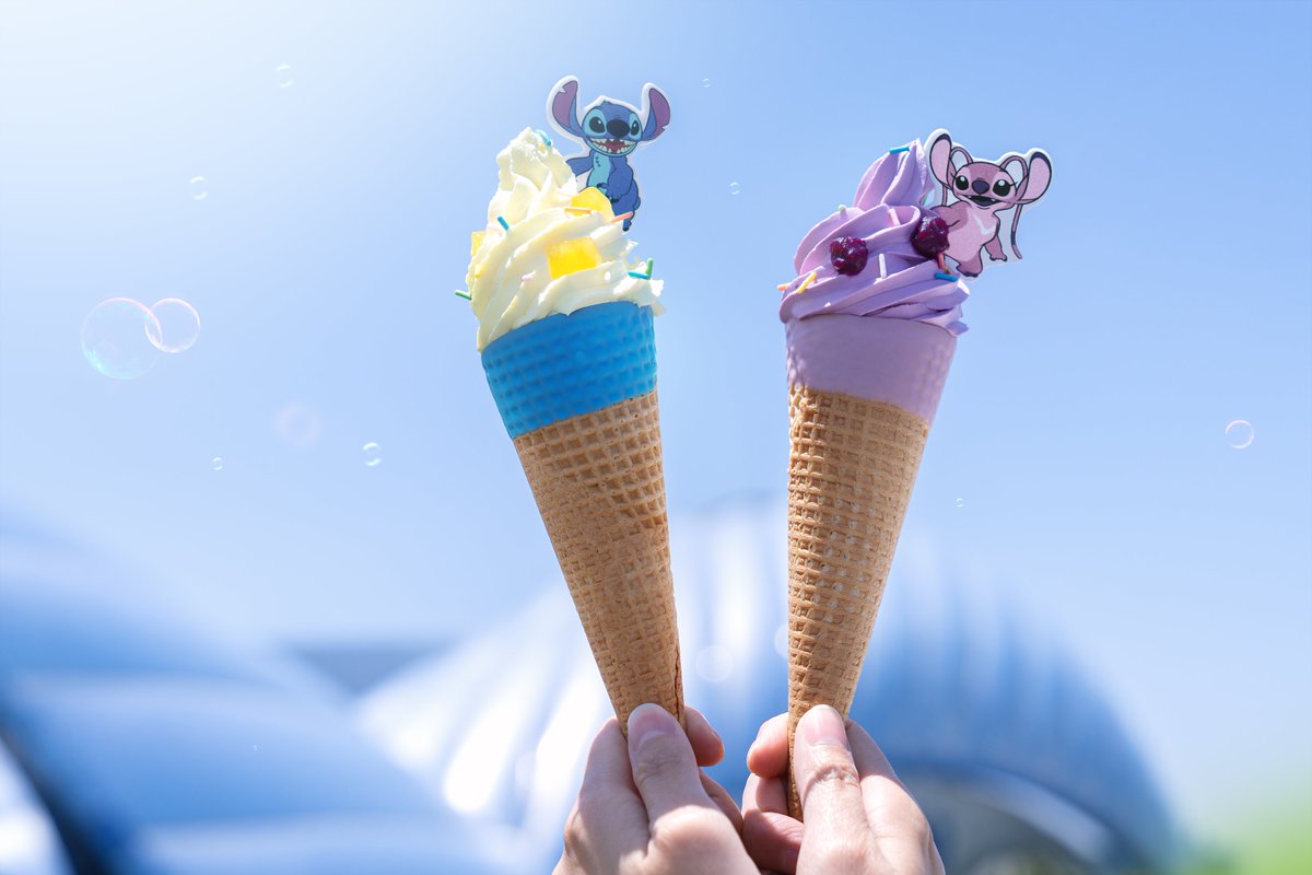 ディズニー スティッチ ウィンド チャイム アイスクリーム 🍦スティッチテーマのスイーツが新登場🍦 スティッチとエンジェルが夏