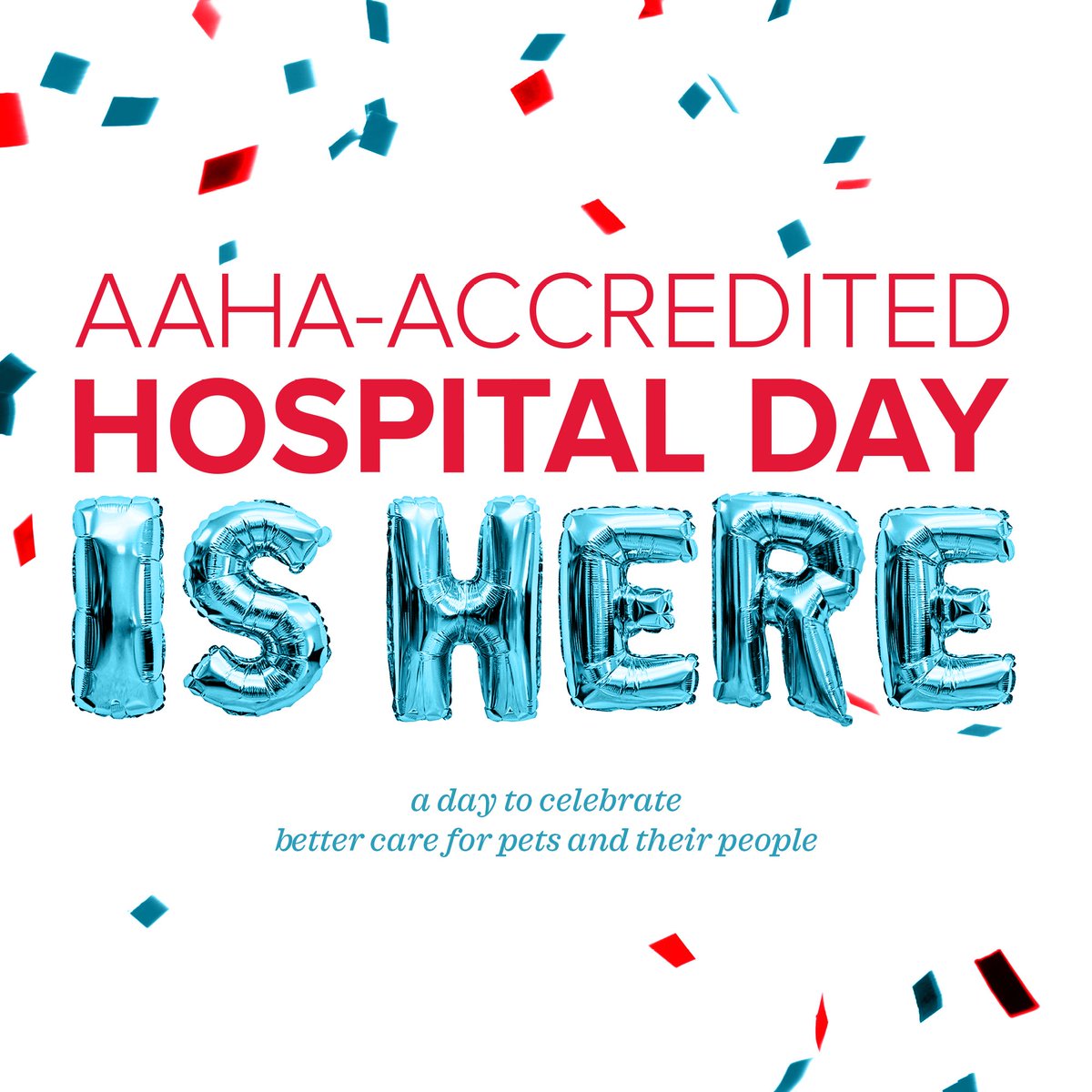 AAHAHealthyPet's tweet photo. The veterinary teams that run AAHA-accredited practices don't just have high standards, they have the highest standards. Today (and everyday) we celebrate their excellence! Happy #AAHADay! https://t.co/wnY8ZhkssO