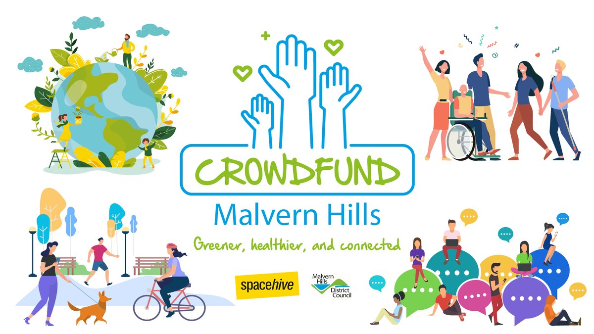 Do you want to learn more about how you can support projects that make a difference in your community? Or do you have a project idea that needs funding? Register for our #CrowdfundMalvernHills event at <a href="/MalvernCube/">Malvern Cube</a> where you can find out more. Visit malvernhills.gov.uk/crowdfunding