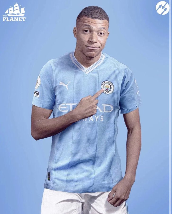 DukeofMancity's tweet photo. Sell Foden then buy Kylian Mbappe who says No? https://t.co/uLf7IlgTTV