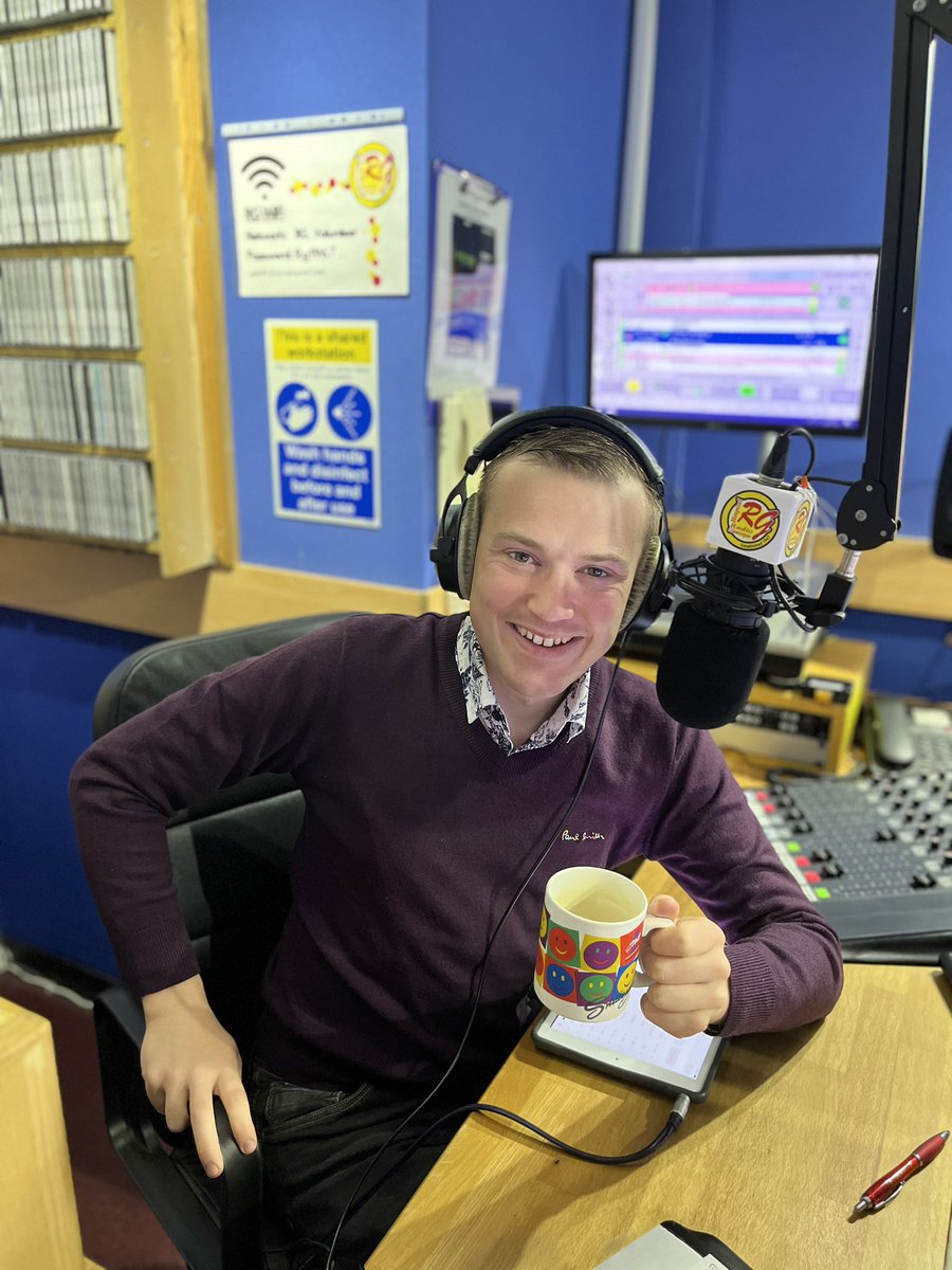 Out of The Rain and In the Studio for a Saturday Morning! Why Not Join Me on <a href="/radioglamorgan/">🏴󠁧󠁢󠁷󠁬󠁳󠁿 Hospital Radio Glamorgan</a> for #GMRG?📻😊

I’ve Got The New Ones <a href="/band_powell/">Don Powell Band</a>, <a href="/SamRyderMusic/">Sam Ryder</a>, <a href="/david_bugg/">David Bugg</a> and <a href="/staerox/">Stacey Jackson</a>! Plus The Soundtrack for Your Saturday!!🎧

Also Got My Tea at The Ready!!😁☕️