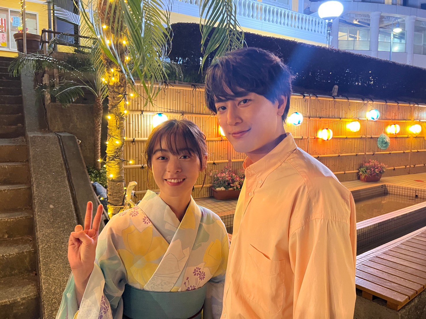 真夏のシンデレラ　アクスタ　神尾楓珠　間宮祥太朗　森七菜　水上恒司　白濱亜嵐 画像12/29) 「真夏のシンデレラ」森七菜・神尾楓珠・萩原利久