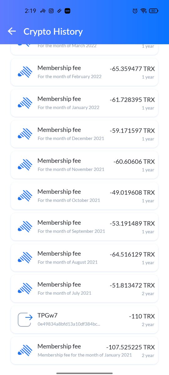 lakshya2497's tweet photo. ALL @zebpay users! 
They have been deducting a "membership fee" from my wallet on monthly basis for past 2 years, totaling 20,000 INR over 2 years!
This continuous deduction without any prior notice feels like a scam. 
Stay cautious while using their platform for crypto trading! https://t.co/wDS0MHo4sz