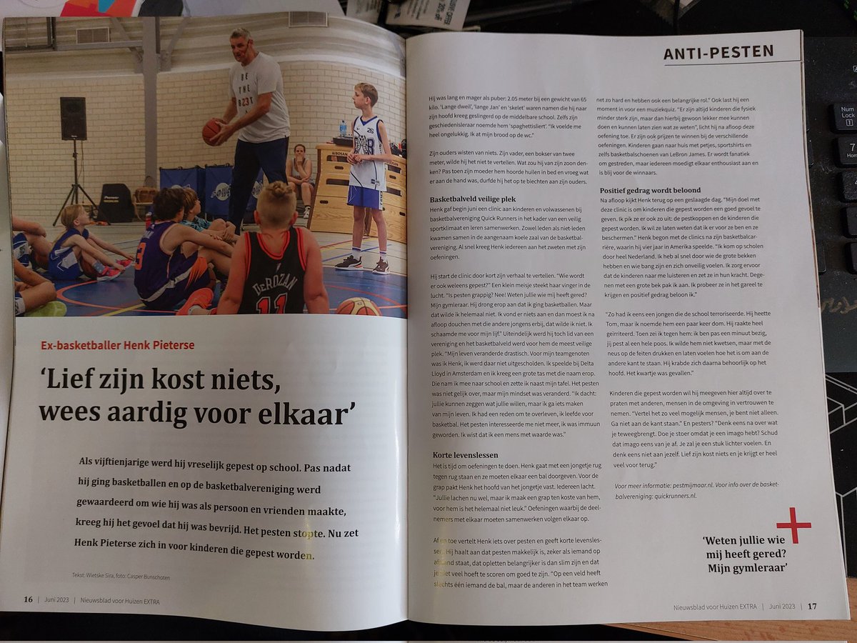 Wederom een artikel in een magazine...nice en thx.