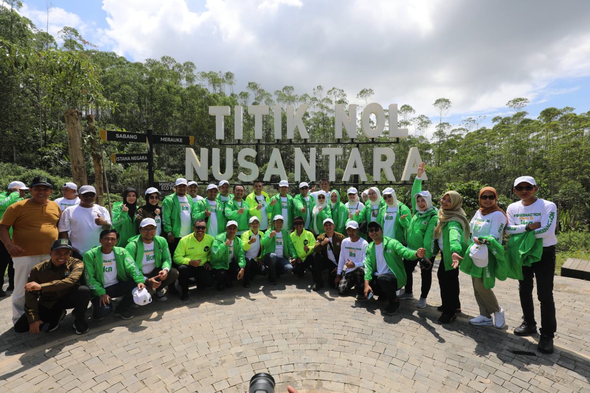 DPP_PPP's tweet photo. PPP Goes to Ibu Kota Negara (IKN) 

Siapa aja nih yang sudah pernah ke IKN, tulis dikolom komentar ya tweeps 😇

#GreenAction https://t.co/lzirtBZjR6