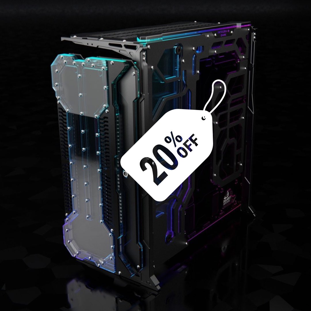 SingularityC's tweet photo. Spectre Integra-M & Wraith 20% Off
⏩https://t.co/ZrOIZpEbMI
#singularitycomputers #spectreintegramdualloopsidepanel #customsidepanel #watercooling #liquidcooling #spectreintegram #spectre #custombuilds #singularitycomputers #gamingsetup #watercooled #pchardware #gamer https://t.co/vDbJiHqhXd