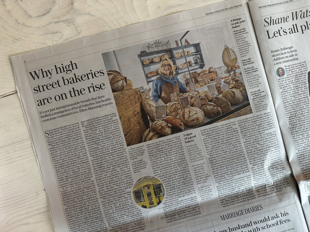 Ellen Manning (@ellencmanning) on Twitter photo When your piece actually goes into print :-) there’s nothing quite like it. All the joy of bakeries in today’s <a href="/Telegraph/">The Telegraph</a> When your piece actually goes into print :-) there’s nothing quite like it. All the joy of bakeries in today’s <a href="/Telegraph/">The Telegraph</a>