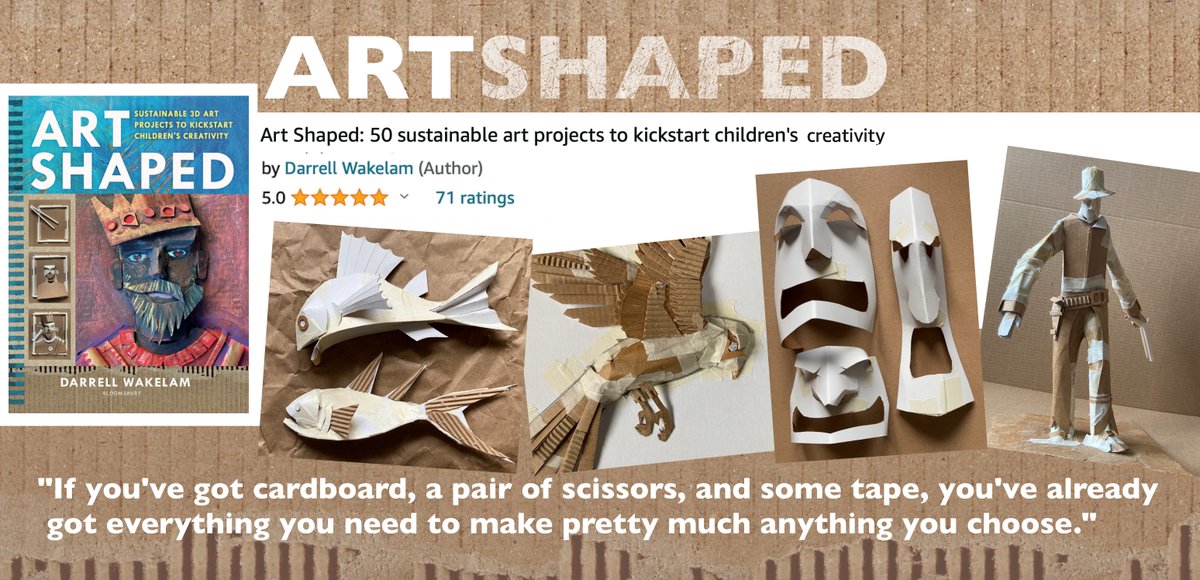 For most people it's the start of the Summer holidays . . . and guess what, it's raining. 🙄🙄🙄 Don't you just wish you had something to keep the kids occupied, something cheap but fun? erm . . . 😯amazon.co.uk/Art-Shaped-sus… darrellwakelam.com