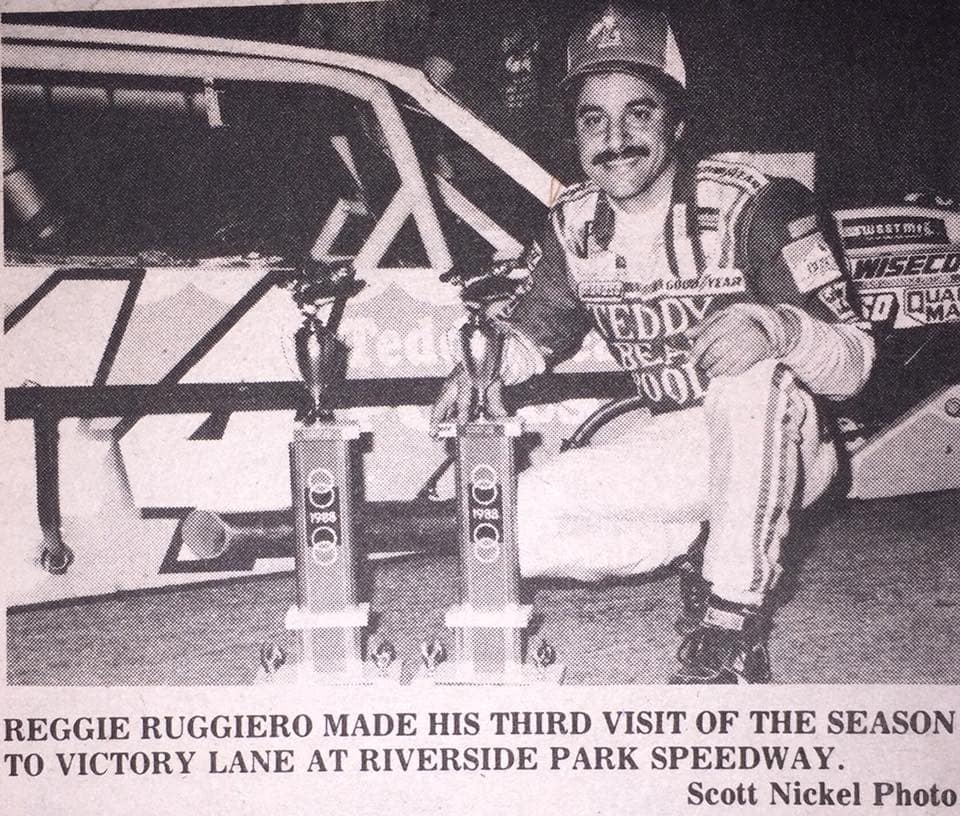 On this day in 1987 and 1992, Reggie Ruggiero scored his 5th and 26th career NASCAR Winston Modified Tour wins at Riverside Park Speedway #NASCAR #NWMT https://t.co/mCfRpJplKF