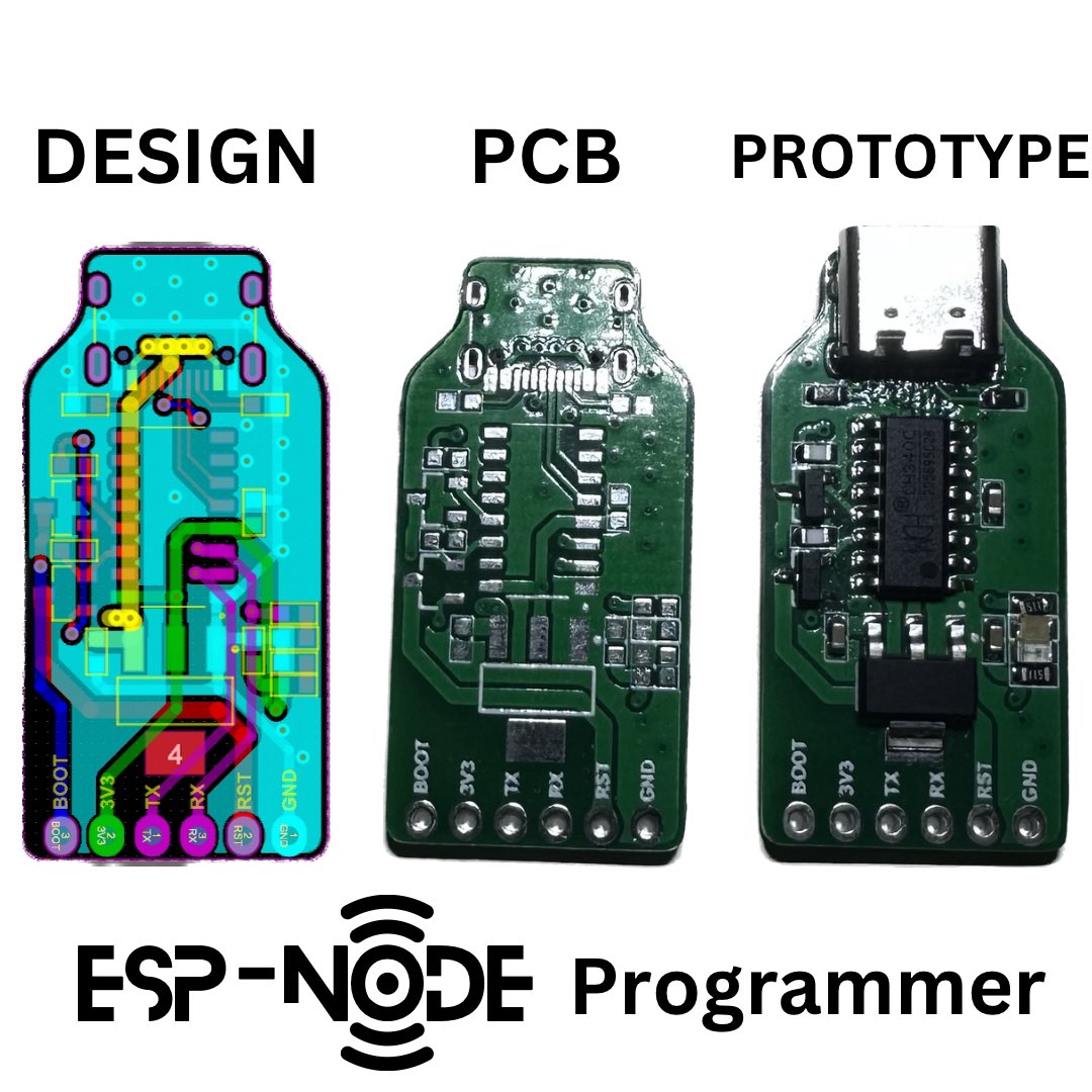 WAlmasarani's tweet image. youtu.be/lDLKzX-38RE
new ESP NODE programmer Board has been tested and it works!
Thank you @PCBWayOfficial
#arduino #esp32project #aprogramming #embedded #esp32 #altiumdesigner #altium #iot #IoTCommunity #microcontroller #pcbprototype #pcbuilding #pcbway #pcbdesign #pcb