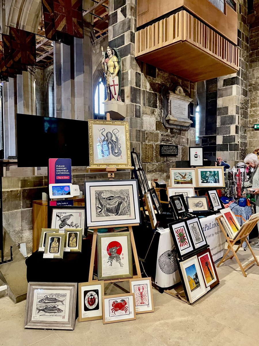 HuPa Linocuts tweet media