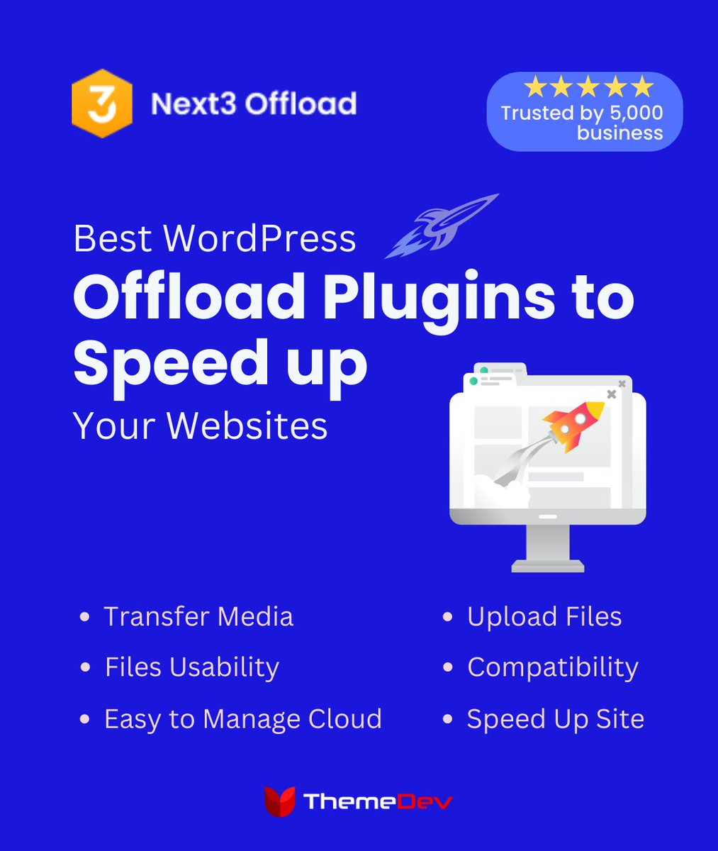 ColsDevid's tweet image. 🎯Get more and more visitors in your Website!!
🔥Next3 Offload is the best.
👉bit.ly/3D8GqKp
✅Upload Existing Media Library
✅Automate file uploads to the cloud
✅Accessibility for Cloud Storage
✅Copy Files in Different Bucket
#WPOffloadMedia #Offload #WP #best_plugin