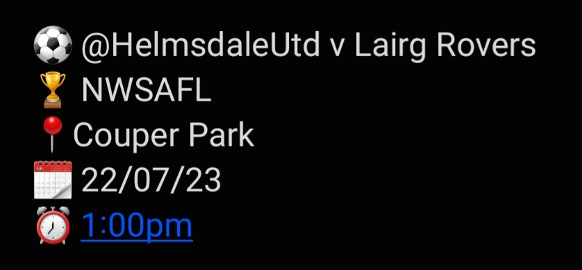 🏆 NWSAFL 🏆

Today we travel to Helmsdale to play in our 2nd to last game of the league campaign, with only a point separating the teams, 3 points will be a massive coup for either side for finishing as high up the table as possible. 1pm Kick off in Helmsdale

#DOW #DogsOfWar