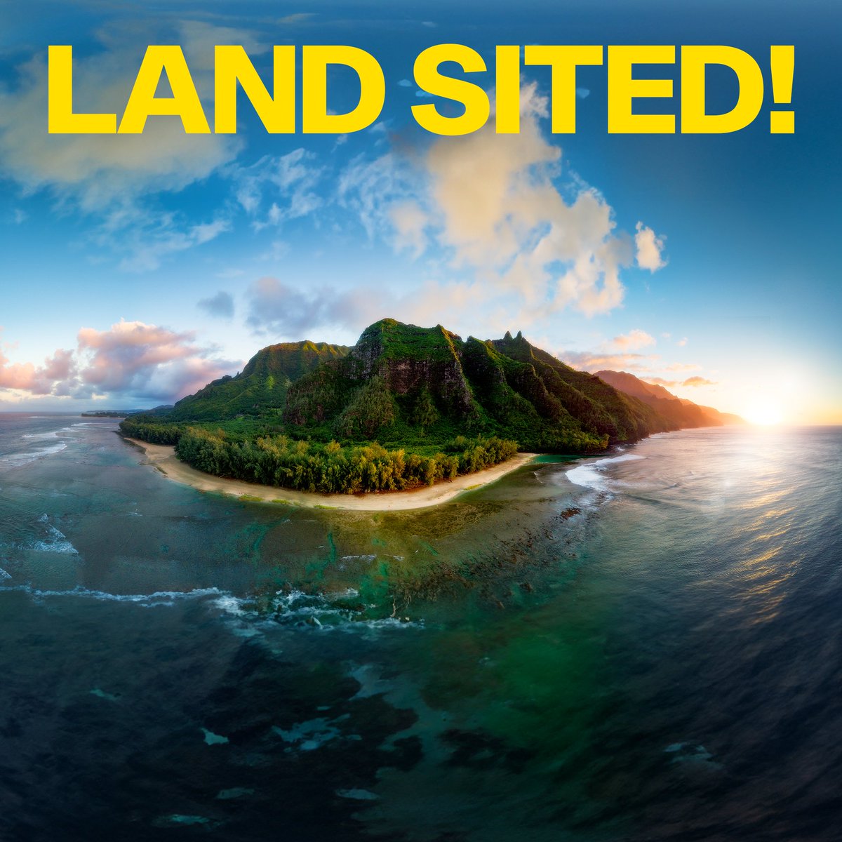 LLLLAAAAANNNNNDDDDD HOOOOOOOOOOO!!!!!! 🔭🏝️

At 17:30 local, 04:30 UK, Team Row Aurora spied the island of Kauaʻi on the horizon!!! 🤩

The feeling of seeing land after all of this time at sea felt absolutely incredible for the team.

#rowaurora #pacific2023 #worldstoughestrow