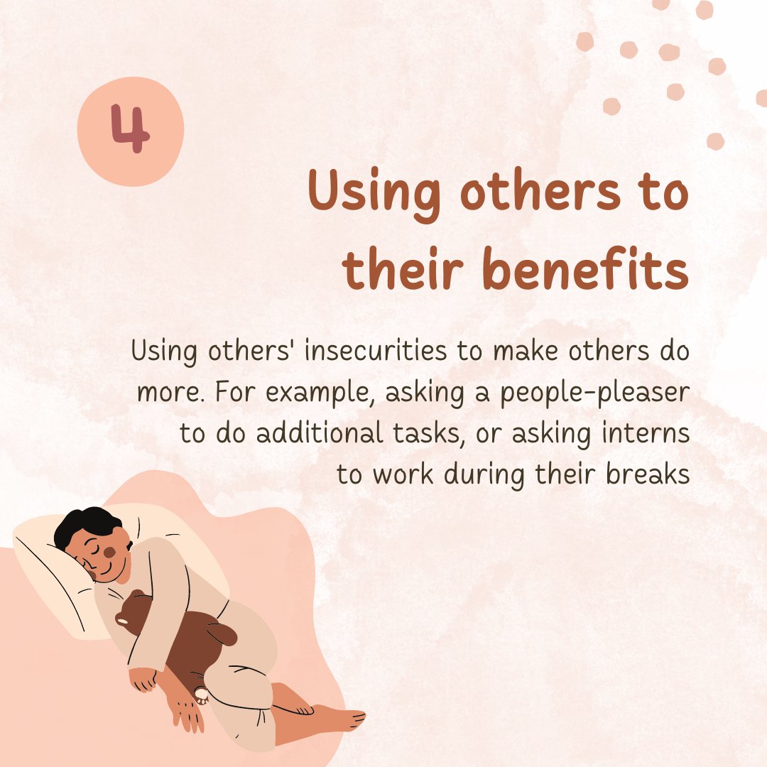 Narcissistic abuse can also occur in the
workplace. Watch out for the red flags 📣
-
#parmisupport #mentalhealth #narcissism #wellbeing
#work