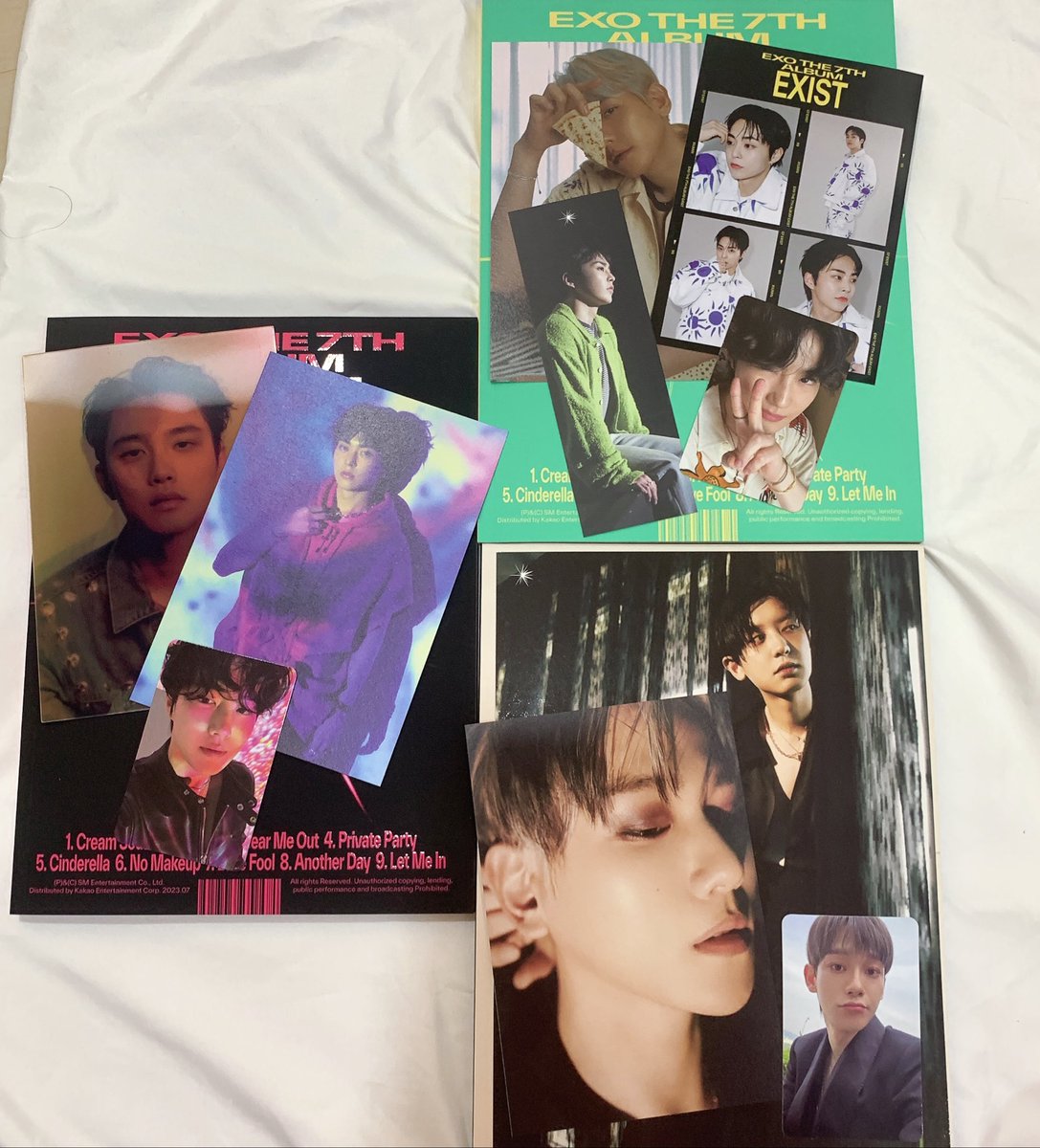 [ WTS ] EXO Exist Album Photocard 🖤

♡ RM 60 each album
📮: RM 8 WM RM 16 EM

If interested please dm me 🤍
#pasarexo
 📌 xiumin suho baekhyun chen chanyeol d.o. kyungsoo