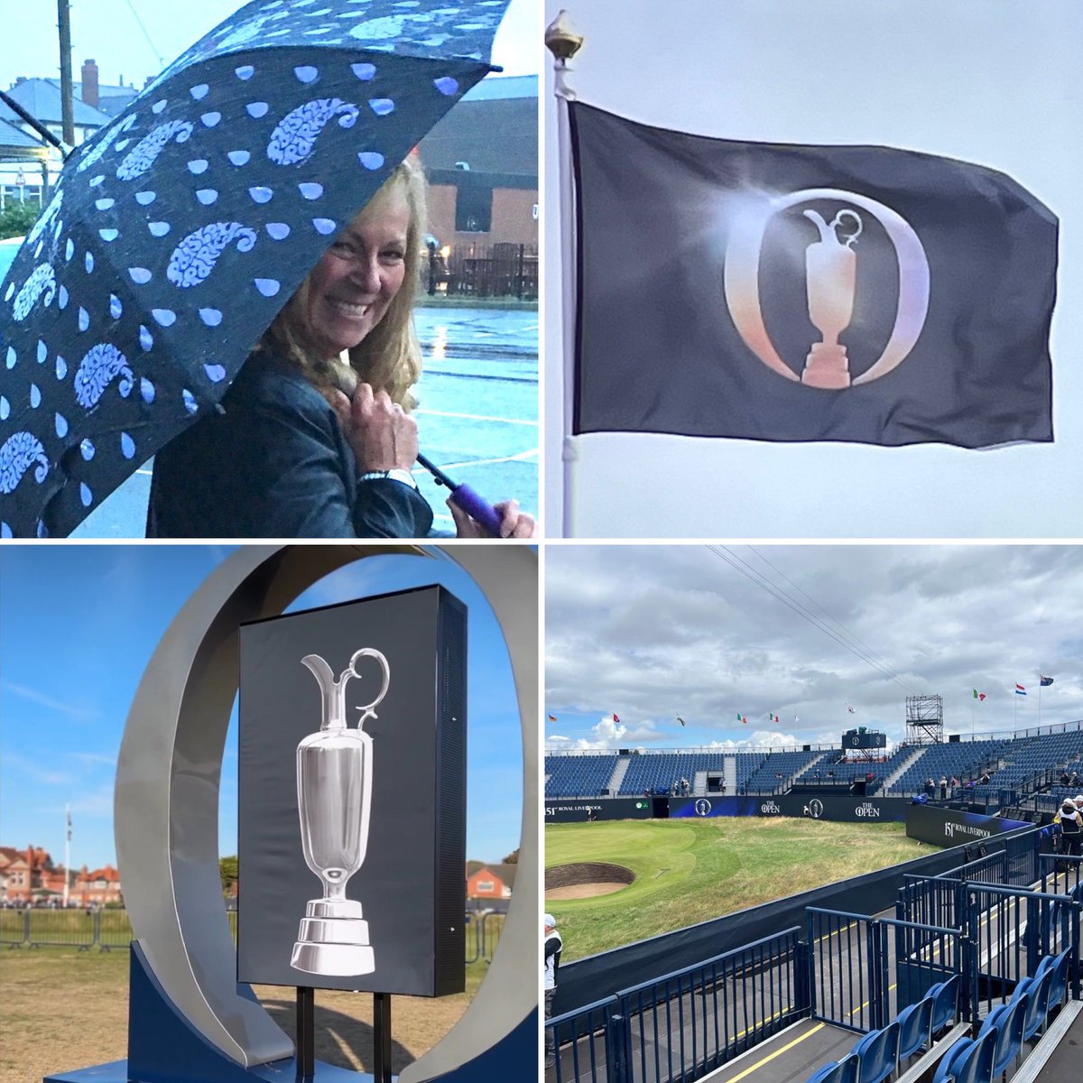 jeannie1603's tweet photo. Iโm that one supporting & dancing in The Purple Rain ! โ๏ธ โณ๏ธ๐ #TheOpen #151stOpen #thewirral #prince https://t.co/9wMiU5FYS7