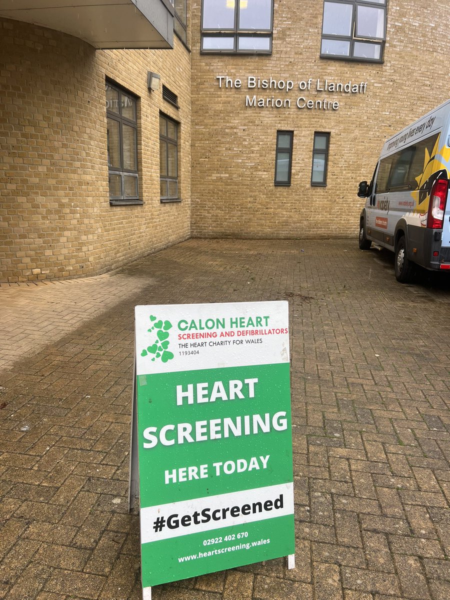 @bishopofllandaffhave opened their doors to us today as we hold another heart screening day
#knowingyourgenes can save your life. 12 young people die weekly in the UK from undiagnosed heart conditions- full list of our upcoming venues calonhearts.org/#testyourticker #MOTyourheart