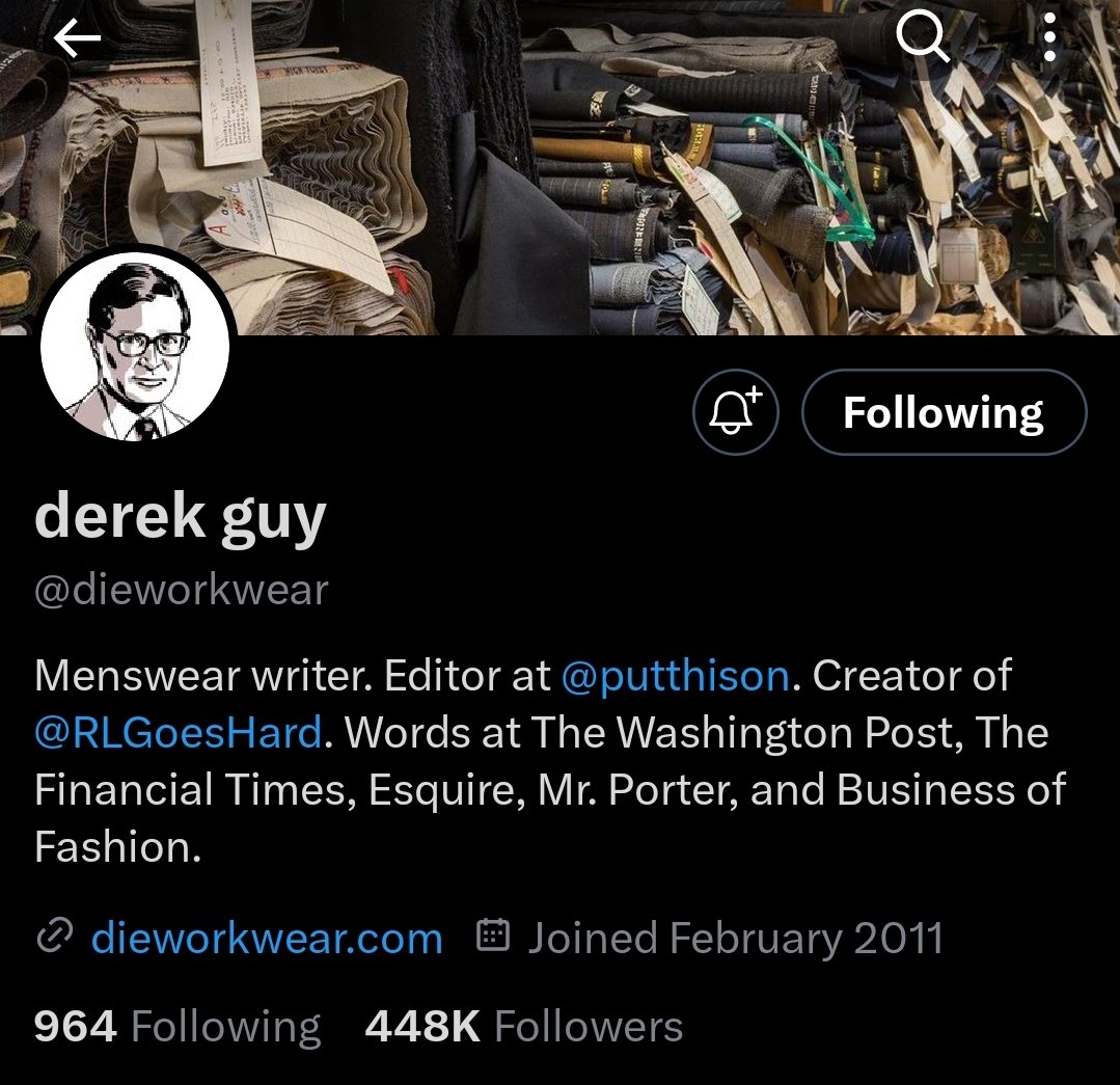 Su6han's tweet photo. @DanielKelly150 This guy  @dieworkwear https://t.co/FElXL7Bzes