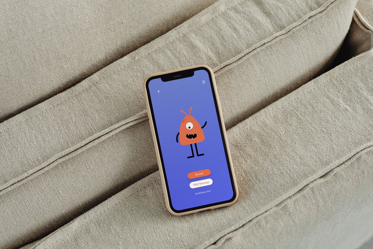 duckleap's tweet photo. Free Smartphone On a Couch Mockup
Download: https://t.co/FNJWKTHwHR
#phonemockup #freemockup #freedownload #freebie #free #freepsdmockup #mockup #mockupdesign #mockupdownload #freedownload #appdesign #webdesign #devicemockup https://t.co/Z4uEFc5anc