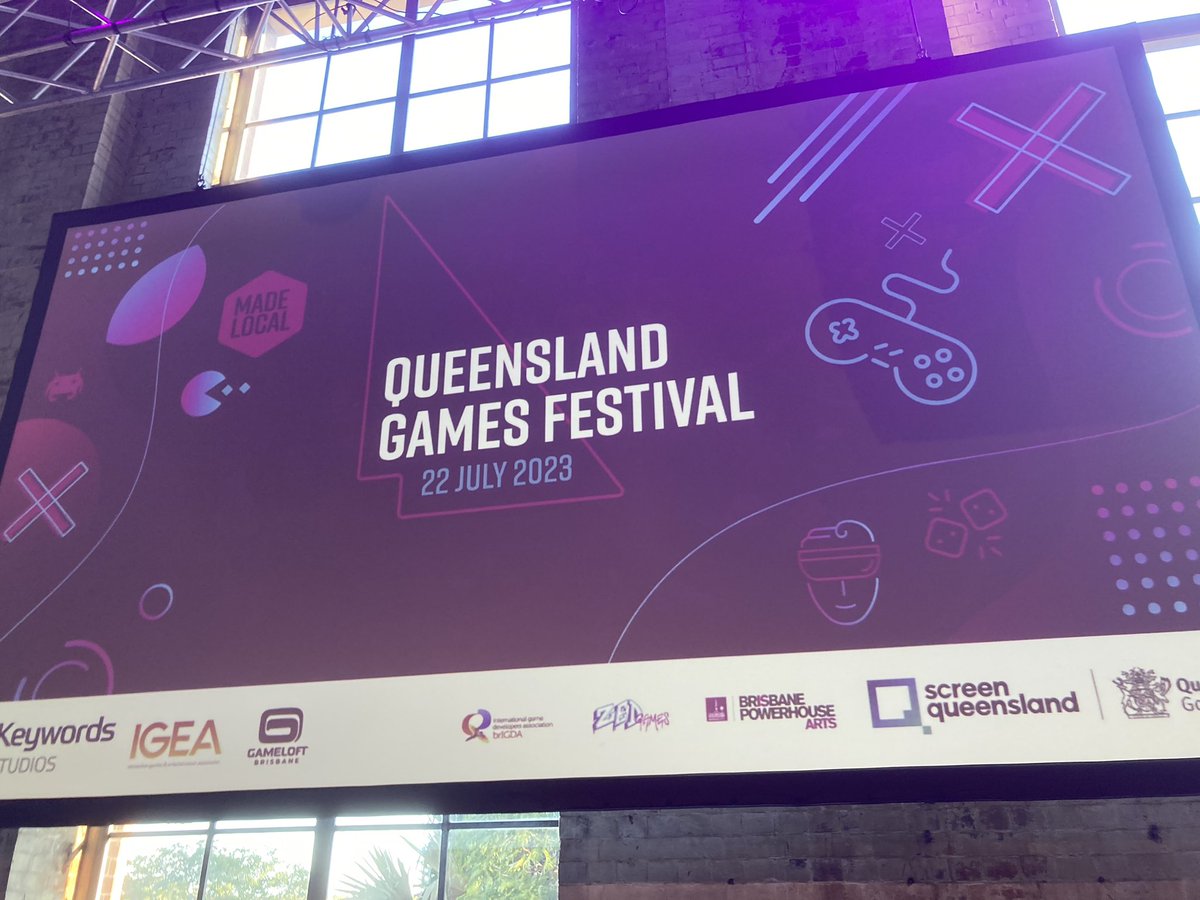 Wonderful showing of <a href="/SiteUnseenGame/">🔴 SITE UNSEEN</a> today at the #QueenslandGamesFestival with lots of positive attention, playthroughs and many kind words! 🙌 Huge thanks to <a href="/QueenslandGames/">Queensland Games Festival</a> organisers and everyone who dropped by!👋