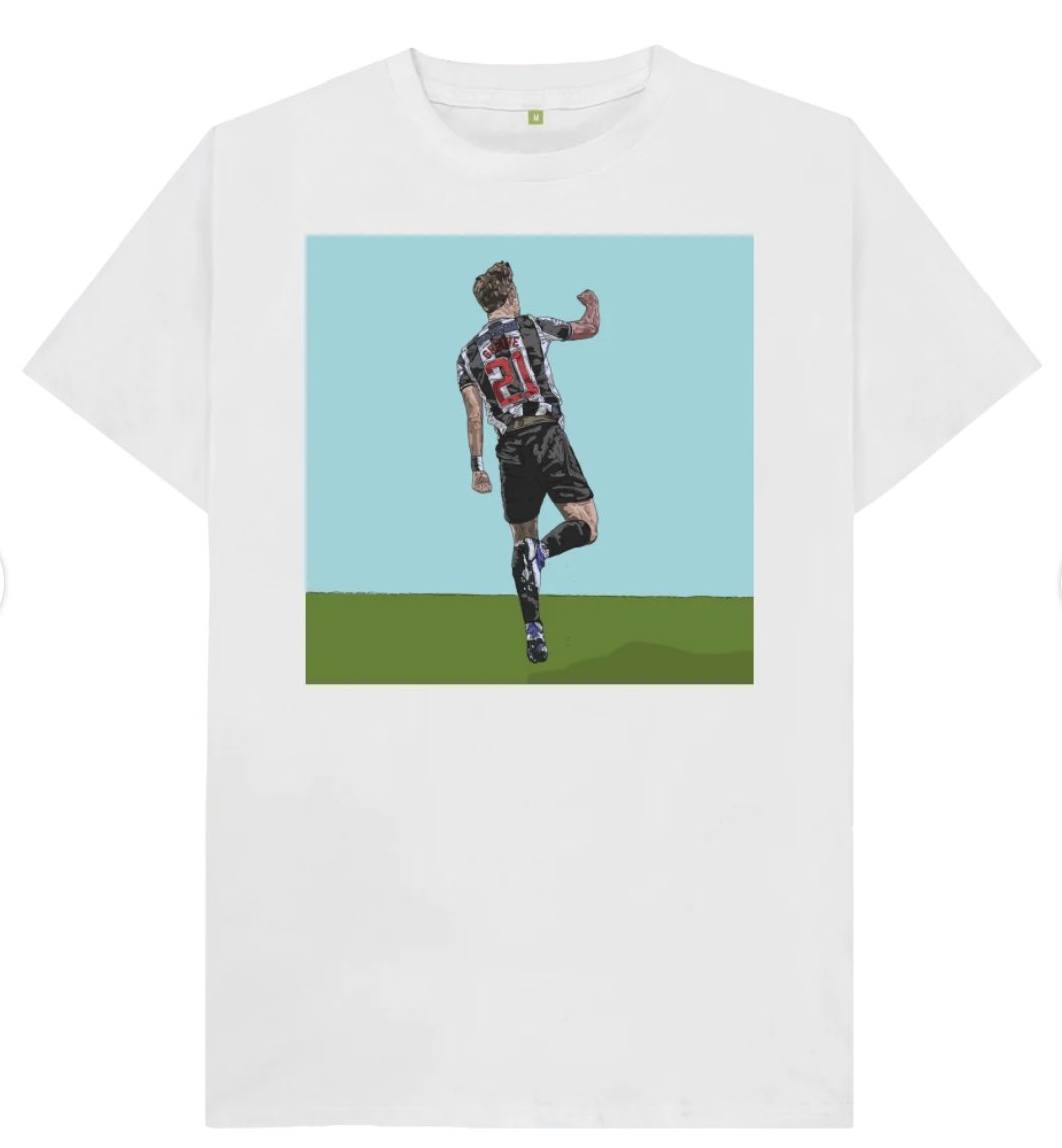 If Alex Greive scores today we will give one of our followers who retweets this post a free ‘Buzzing Mate’ t-shirt