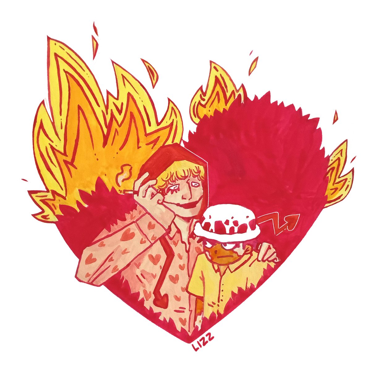 lizzbian_himbo's tweet photo. Smol painting of Cora made with cheap gouache because I wasn't satisfied with what I drew for her birthday ❤️🔥
#Corazone #Rosinante https://t.co/CmtTArWDD3