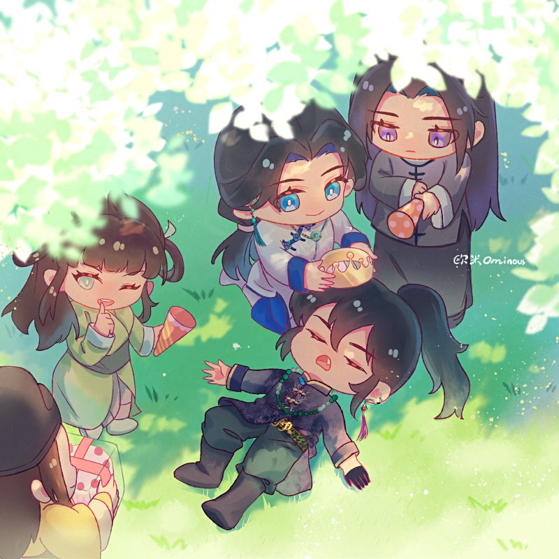 🎨② #薛洋0722生日快乐 #薛晓
困时眠  
接上一张的彩蛋🎂🎉🎉
#xuexiao
#xiaoxingchen
#xueyang