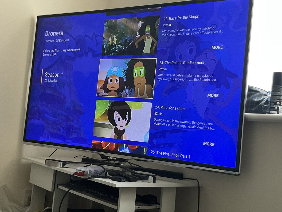 I am gonna be watching Droners on my Fire TV Stick