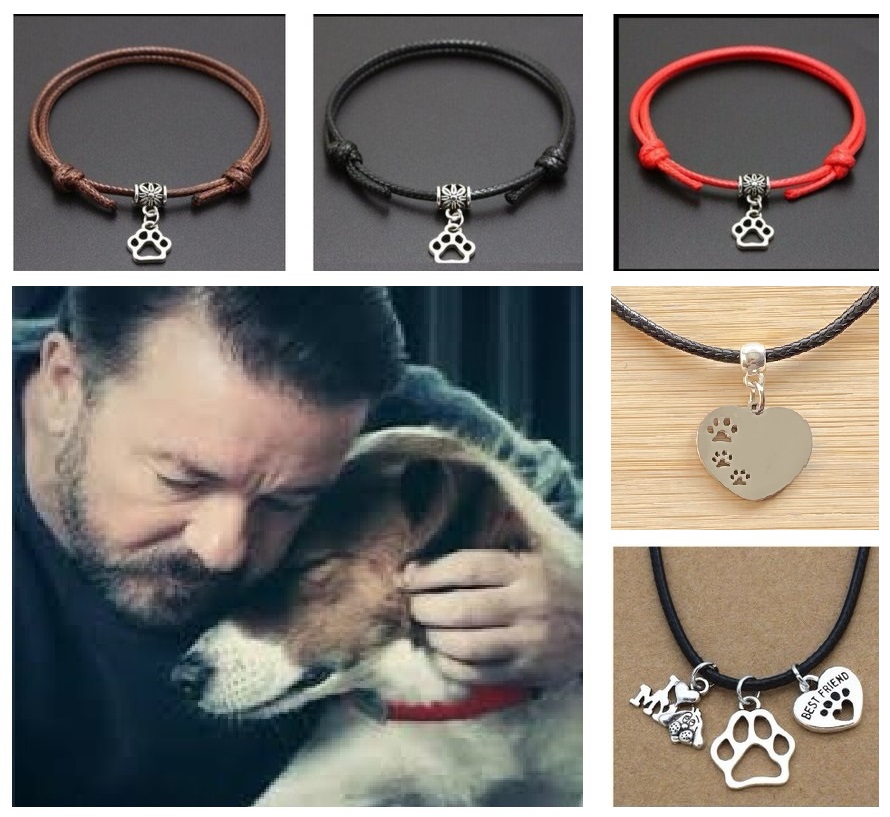 A message from @RickyGervais ~ "How can anyone abandon a beautifully loyal dog? They're not an accessory. They're your best friend. It makes me so sad &amp; angry."  

Please help our #rescues by buying a PAW bracelet or pendant from protect-all-wildlife.ecwid.com.  

#AdoptDontShop