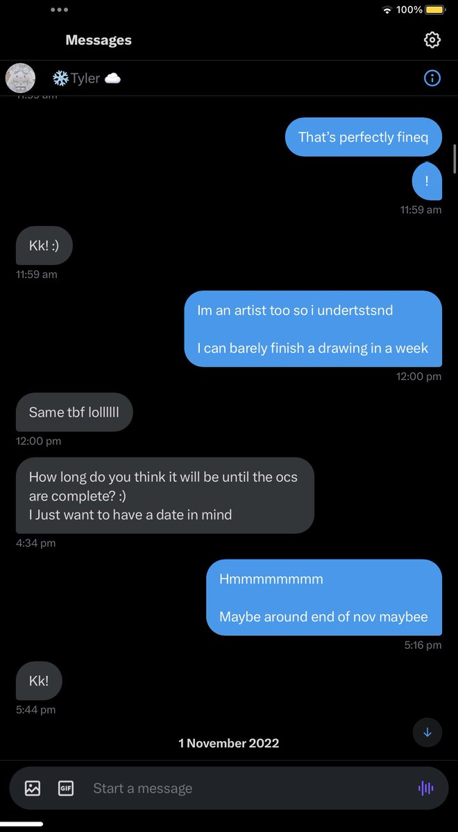 99becks_'s tweet photo. MAKING AN EXPOSING TWEET ON @CLNNABUN (she has deactivated and made a new acc @.T_vampy)

Explaining what happened :
I commed her late October 2022 for 2 custom oc reference sheets ( i paid val 21 )

At first, me and ehr talked a lot and she was rlly nice <3

RTS APP

1/16 https://t.co/e3ScRSzhsD