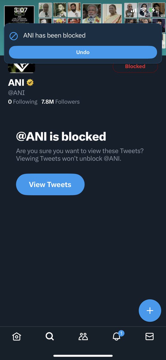 parulnagpal's tweet photo. Blocked for broadcasting false news time and again.
#BlockANI #falsenews #fakenews https://t.co/5uInk1aEGR