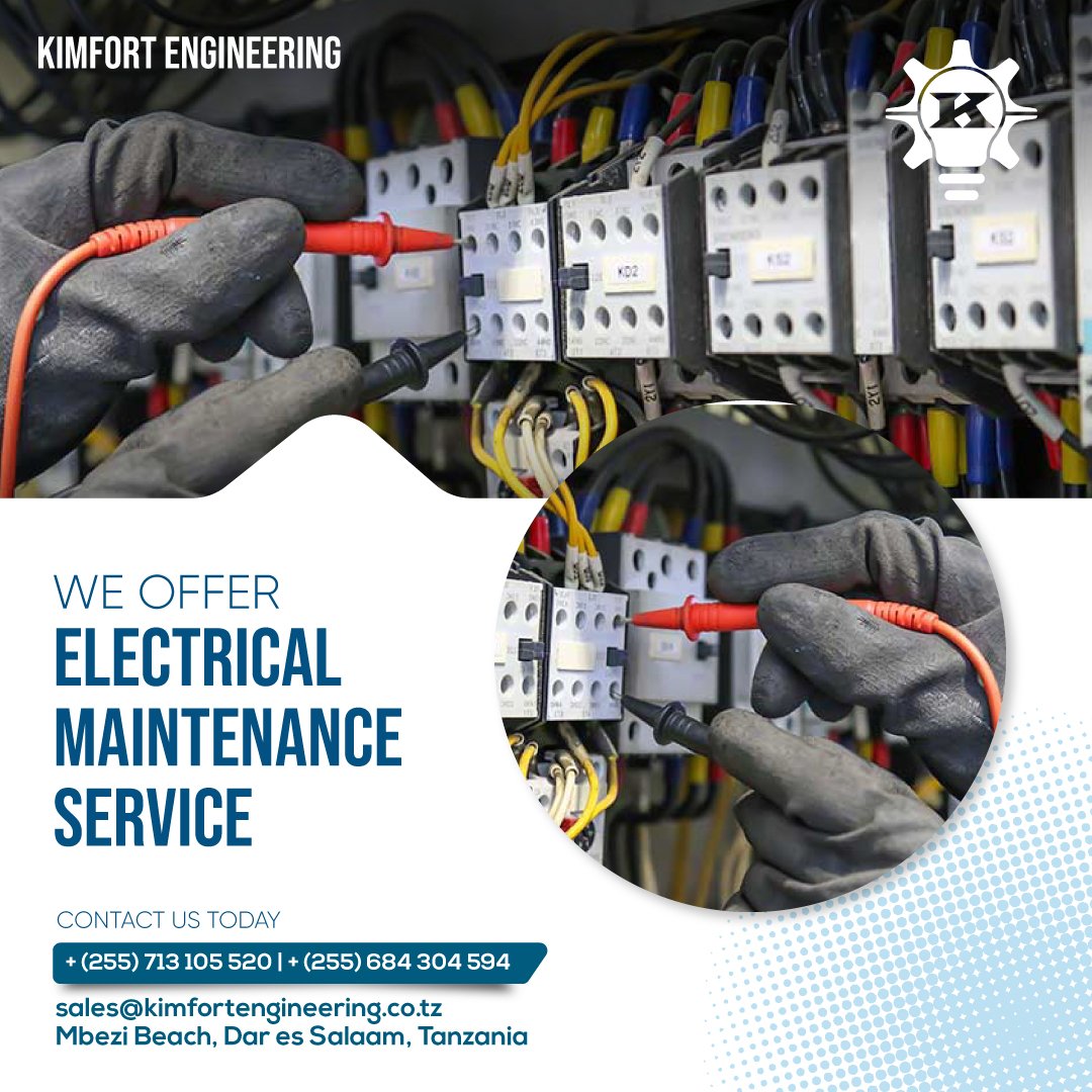 KimfortLTD's tweet photo. Contact us for electrical maintenance service... https://t.co/O0qadyiiJ6
