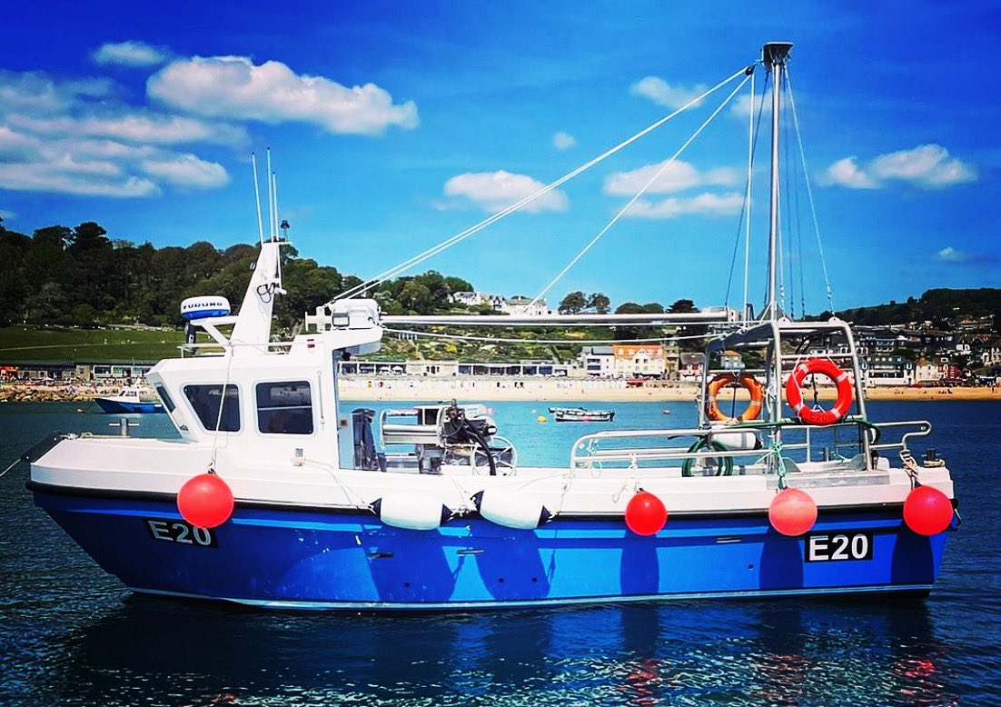LBFCIC's tweet photo. #MeetOurFleet Brett Newton fishes his 30ft Cygnus Maverick II out of Lyme Regis.
#EatOurFish #cic #seafood #fishing #fishermen #seaandme #lowimpact #eatlocal https://t.co/5BIwygabGP