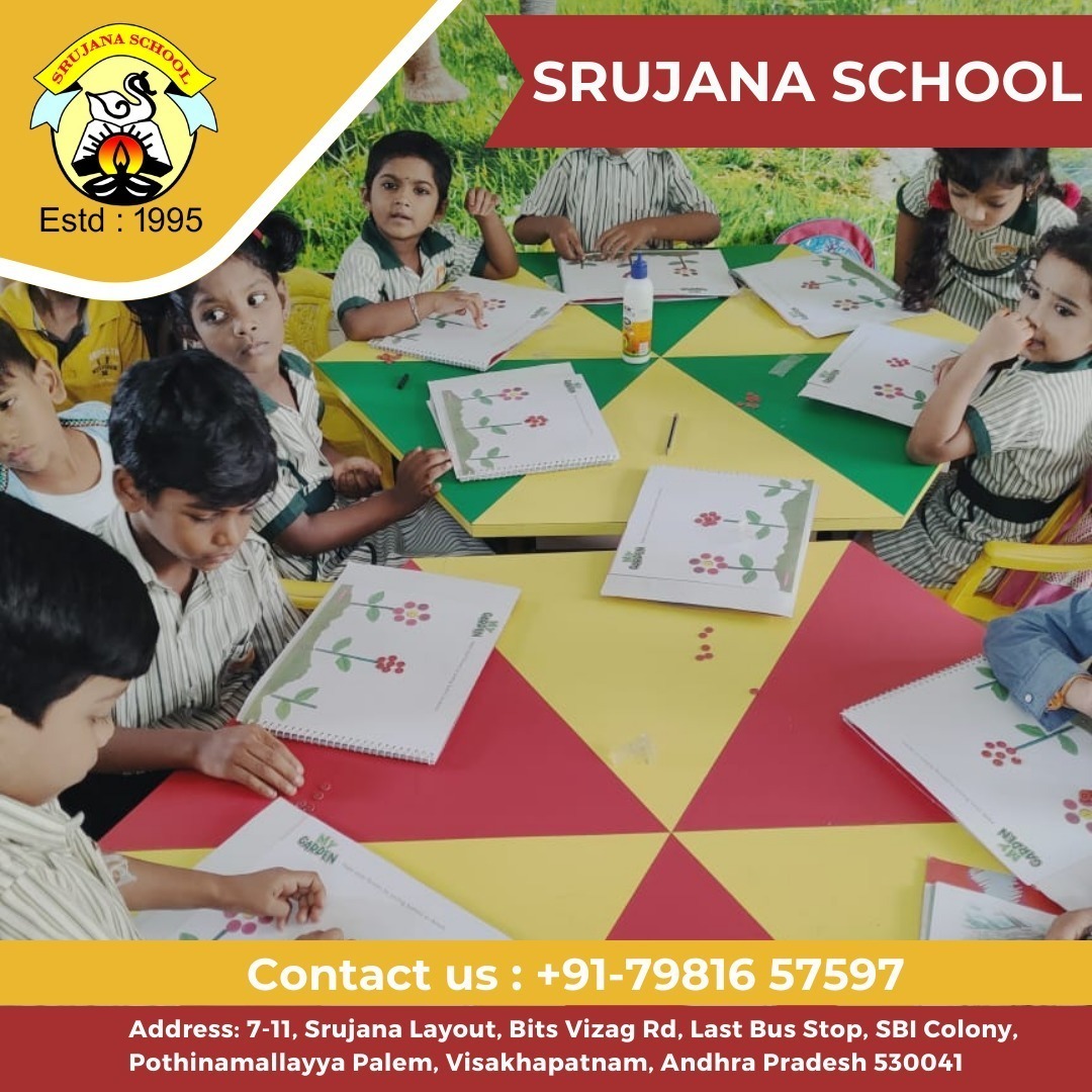The best school choice for your child
PRE-KG TO CLASS X
ACADEMIC YEAR 2023-24
• Bus Facility
• Digital Classrooms
• Kids Play Area

Contact us : +91-79816 57597

#WorldDayAgainstChildLabour #srujanaschool #school #schoolsinvizag #Admissions2023 #school