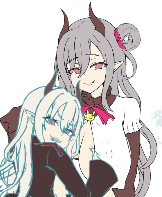 ん?目が、、ダメ?目を修正したらラフ制作に移ろう 