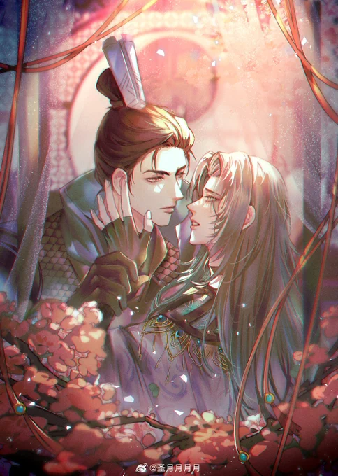 #代号鸢 #鸢颜文 颜良×文丑 「此番良辰美景,应得一句囍结良缘」