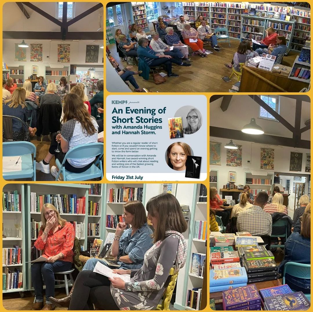 KempsBooks (@bookskemps) on Twitter photo Thank you so much to <a href="/troutiemcfish/">Amanda Huggins</a> and <a href="/HANNAHSTORM6/">HANNAH STORM</a> for a marvellous evening of short stories. How amazing it was to hear some of our favourite stories read by the authors in person! <a href="/VictorinaPress/">Victorina Press</a> <a href="/reflexfiction/">Reflex Press</a> #amreading #flashfiction #shortstory Thank you so much to <a href="/troutiemcfish/">Amanda Huggins</a> and <a href="/HANNAHSTORM6/">HANNAH STORM</a> for a marvellous evening of short stories. How amazing it was to hear some of our favourite stories read by the authors in person! <a href="/VictorinaPress/">Victorina Press</a> <a href="/reflexfiction/">Reflex Press</a> #amreading #flashfiction #shortstory