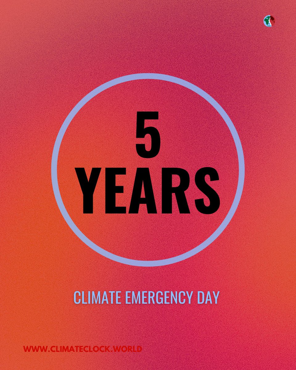 Climate Clock
The Climate Clock is Ticking
The Whole World is Watch-ing
#ActInTime
#ClimateClock
#ClimateEmergencyDay
#5Years